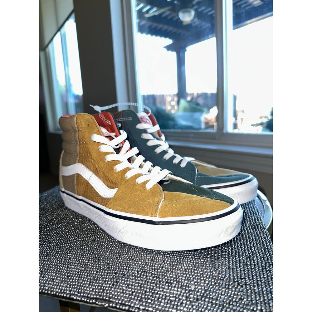 Vans Sk8-Hi Split Dimension Sneakers Multicolor, Women’s 8 / Men’s 6.5 – New